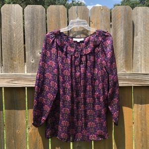 Ann Taylor Loft Women’s L/S blouse